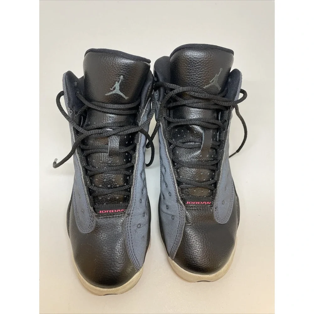 Nike Air Jordan Retro 13 GG Black/Hyper Pink Size 5.5Y / Women's 7‎ (439358-009)